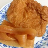 稲荷揚げと干ぴょうの甘煮♪一度で二品♪